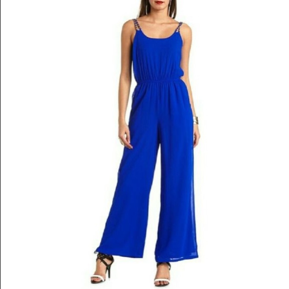 Royal Blue Jumpsuit